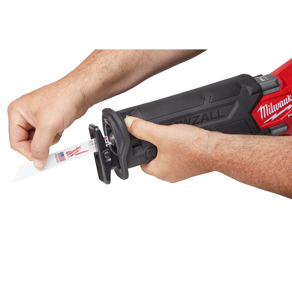 M18 FUEL 18V Li-Ion Brushless Cordless Sawzall Reciprocating Saw Kit with (1) FORGE 6.0Ah Battery