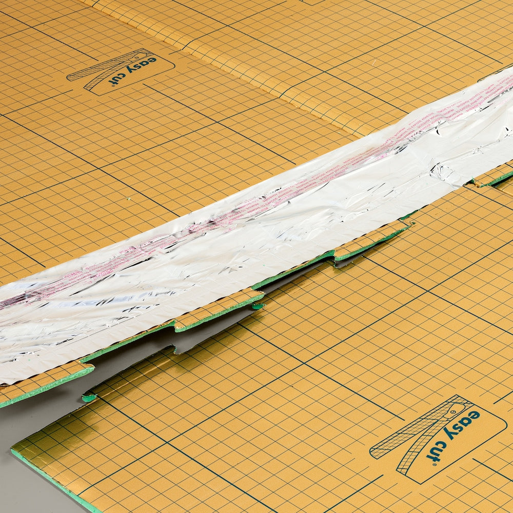 100 sq.ft. Fanfold 4 ft. W x 25 ft. L x 5 mm T  Underlayment for Laminate and Engineered Hardwood
