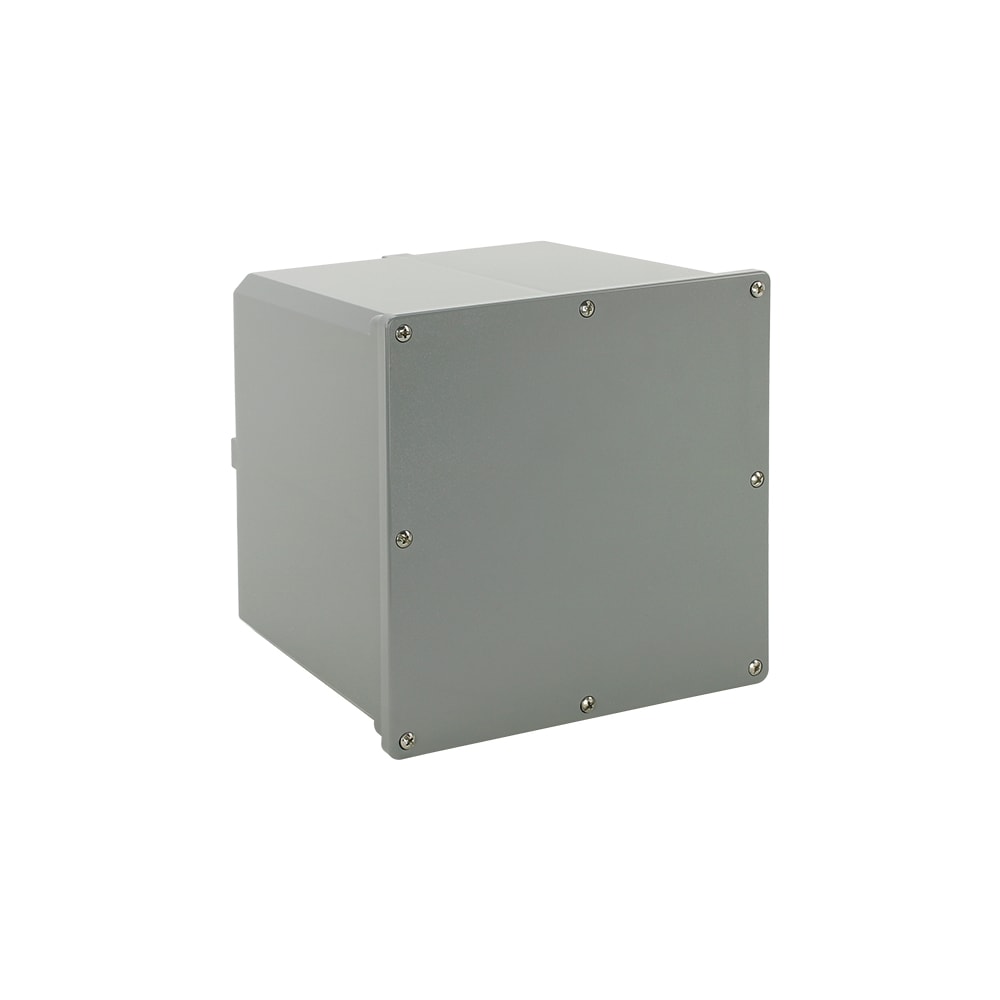 Outdoor Snow Melting Junction Box 8.25 in. x 8.25 in. x 7.75 in., Polycarb, Wall-Mounted