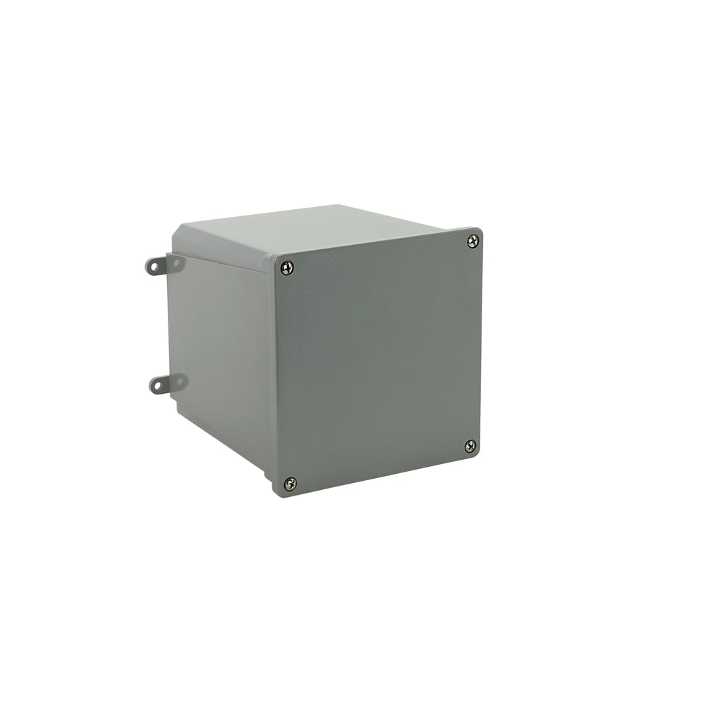 Outdoor Snow Melting Junction Box 6.25 in. x 6.25 in. x 6.37 in., Polycarb, Wall-Mounted