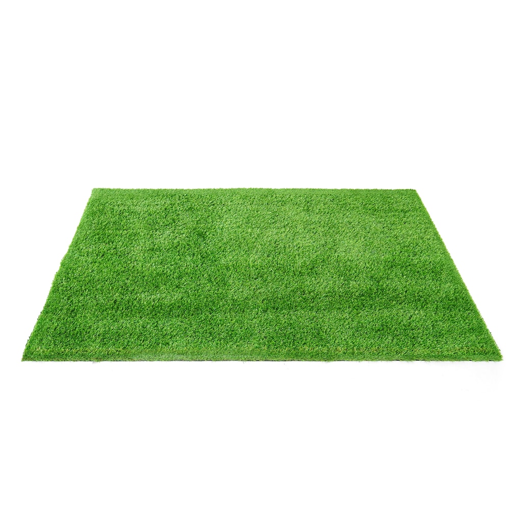 Tapis de gazon artificiel de 2,5 pi x 4,5 pi pour chiens de compagnie, intérieur et extérieur