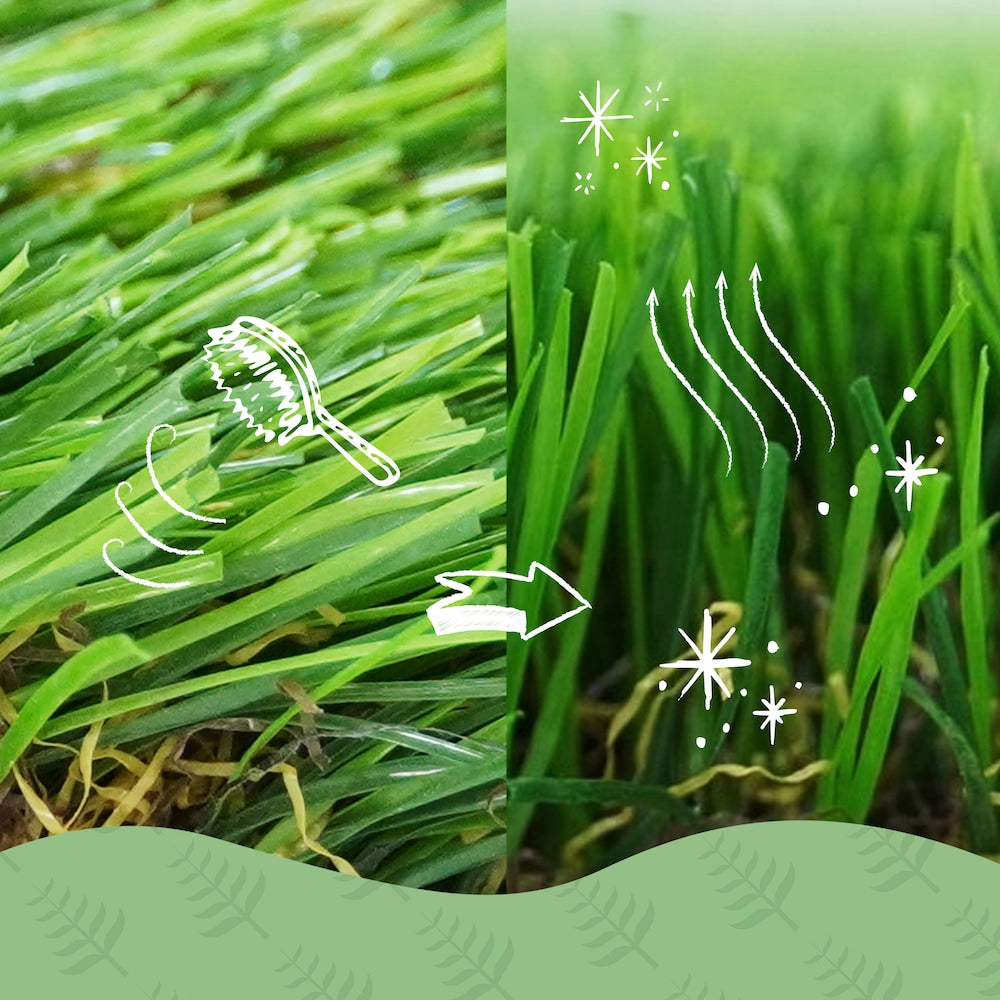 2.5 ft. x 4.5 ft. Artificial Grass, Grass Pad Mat for Pet Dogs, Indoor & Outdoor