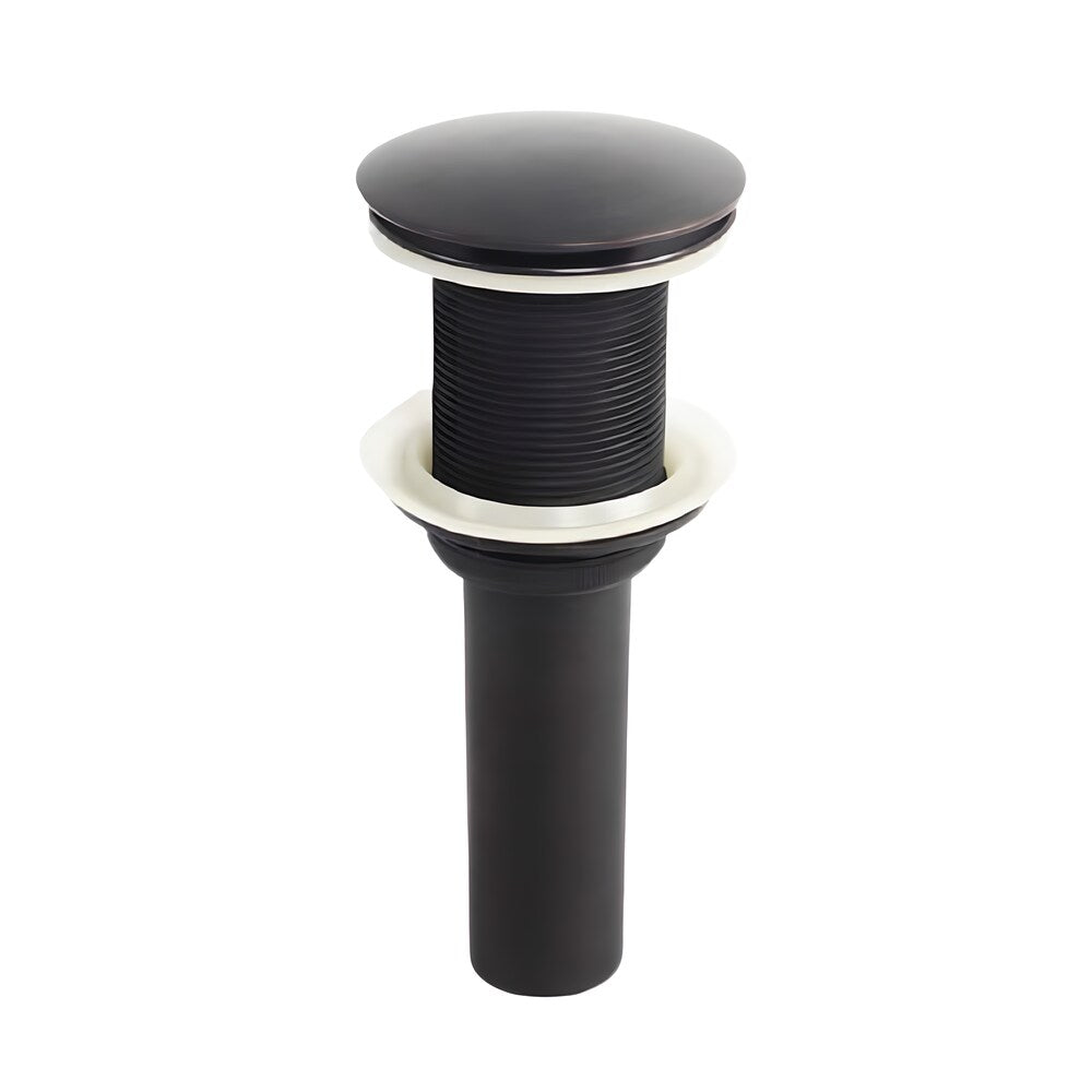 Haven-B 1H Faucet in Black with Pop Up Drain in Black