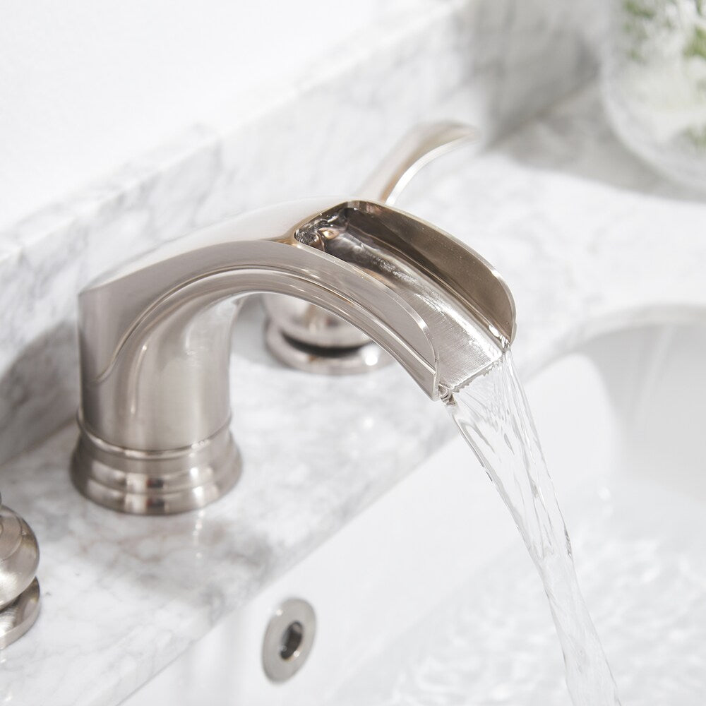 Element 8 inch 2-Handle Bathroom Faucet in Brushed Nickel