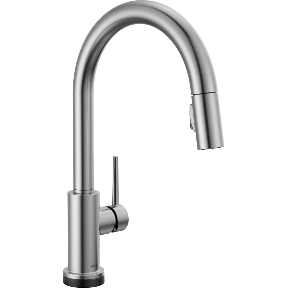 Trinsic Single-Handle Pull-Down Kitchen Faucet Touch2O Touchless Technology, Arctic Stainless