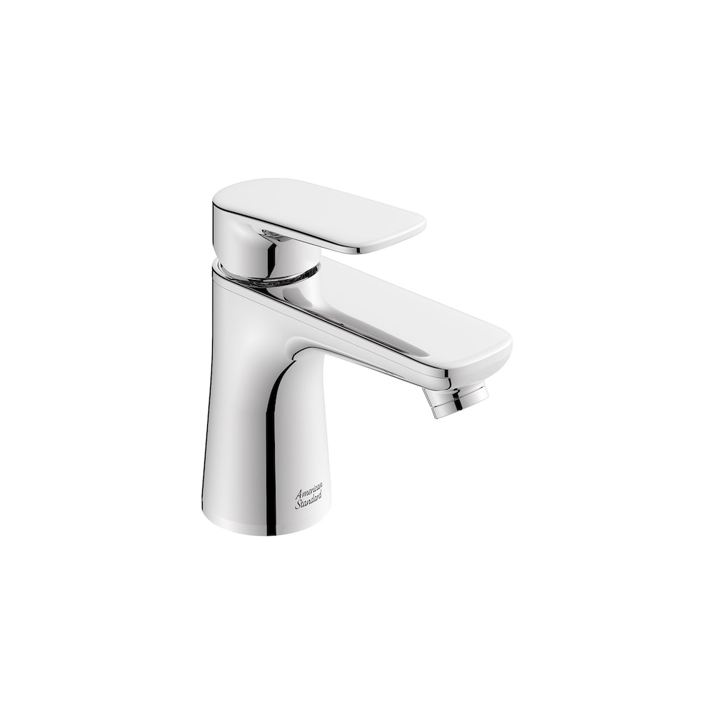Robinet de salle de bain à poignée unique Aspirations avec poignée à levier en chrome poli