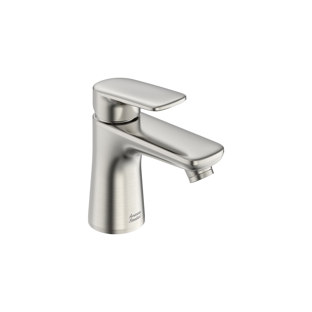 Aspirations Single-Handle Petite Bathroom Faucet With Lever Handle in Brushed Nickel