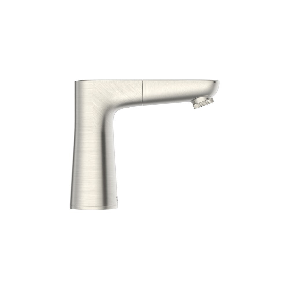 Robinet de salle de bain à poignée unique et extractible avec levier Aspirations en nickel brossé