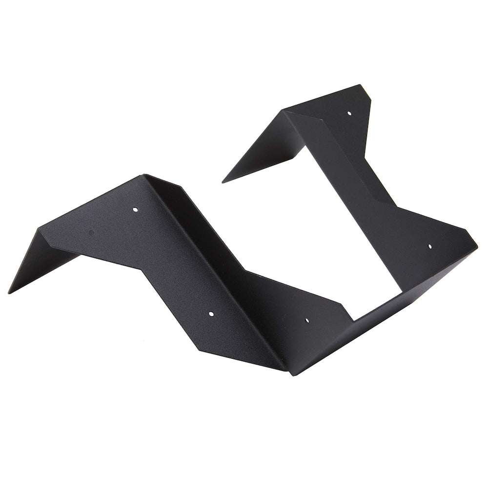 Evolution Steel Deck Framing   Double Hanger Bracket   Black