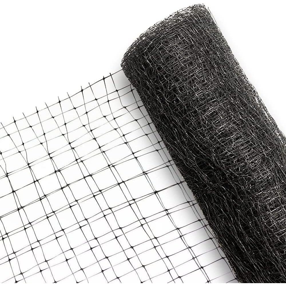 7-feet. x 100-feet. Black Deer Net with 3/4-inch Mesh, weight 4lb